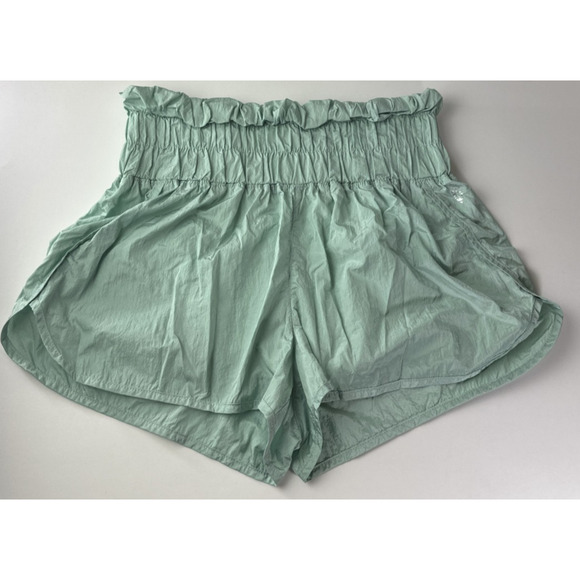 FP Movement Free People The Way Home Short Smock Bayside Blue Shorts Size Large - Picture 12 of 13